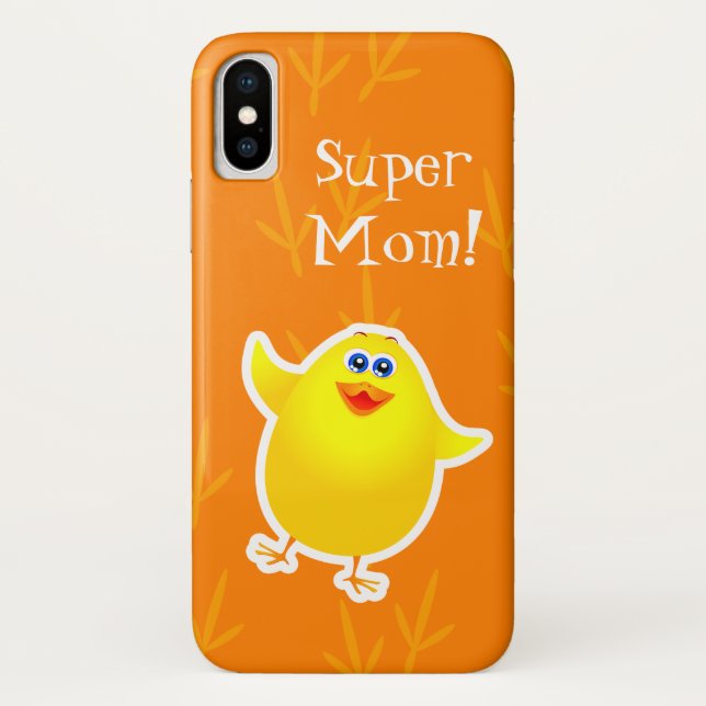 Funda De Case-Mate Para iPhone ¡Super Mamá! (Reverso)