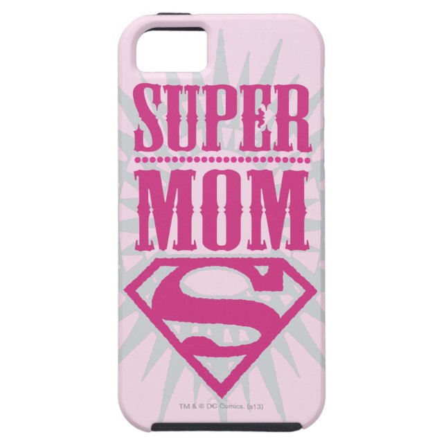 Funda De Case-Mate Para iPhone Super Mom Starburst (Atrás)