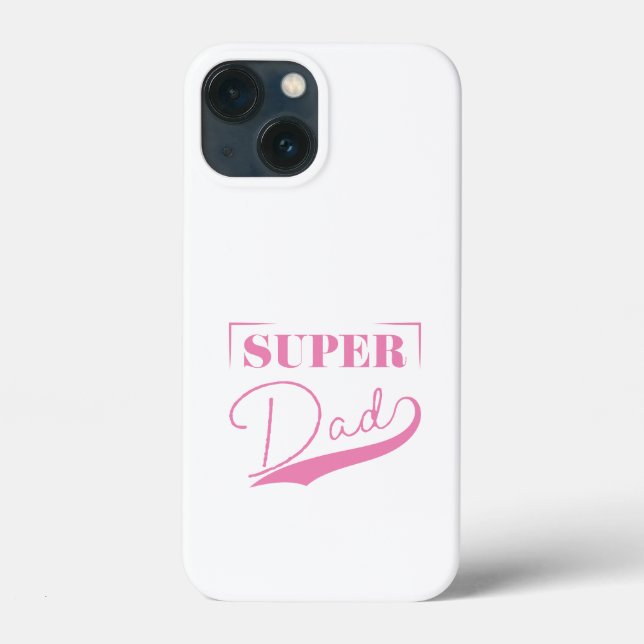 Funda De Case-Mate Para iPhone Super Papá (Reverso )