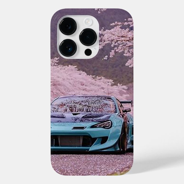 Funda De Case-Mate Para iPhone supercoches retro (Reverso )