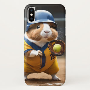 Funda Para iPhone X Superestrella del Softball: El gran juego del cerd