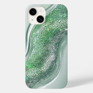 Funda Para iPhone 14 De Case-Mate Superficie Brillante Con Patrones Orgánicos