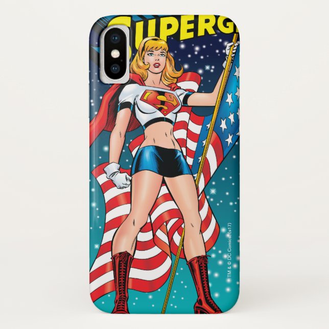 Funda De Case-Mate Para iPhone Supergirl (Reverso)