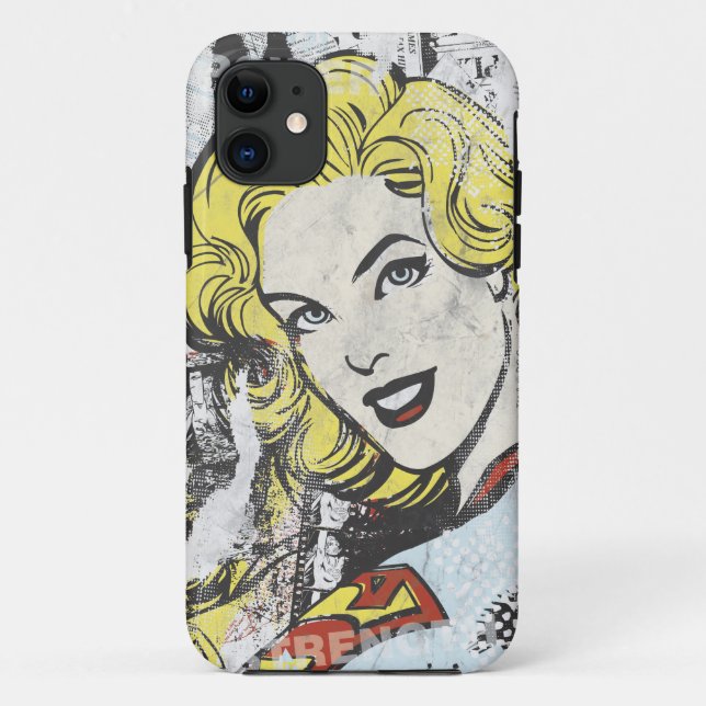 Funda De Case-Mate Para iPhone Supergirl Comic Capers 1 (Reverso)