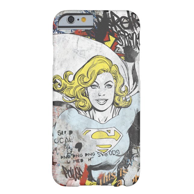 Funda De Case-Mate Para iPhone Supergirl Comic Capers 3 (Reverso)