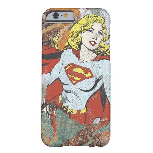 Funda De Case-Mate Para iPhone Supergirl Comics 2 (Reverso)