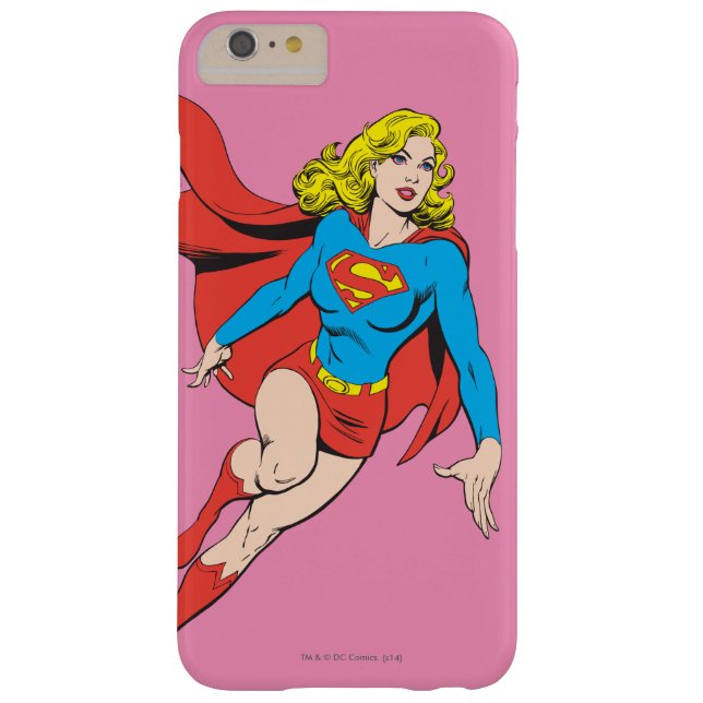 Funda De Case-Mate Para iPhone Supergirl en movimiento (Reverso)