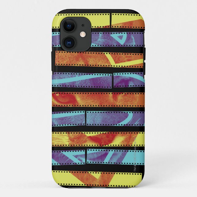 Funda De Case-Mate Para iPhone Supergirl Filmstrip (Reverso)