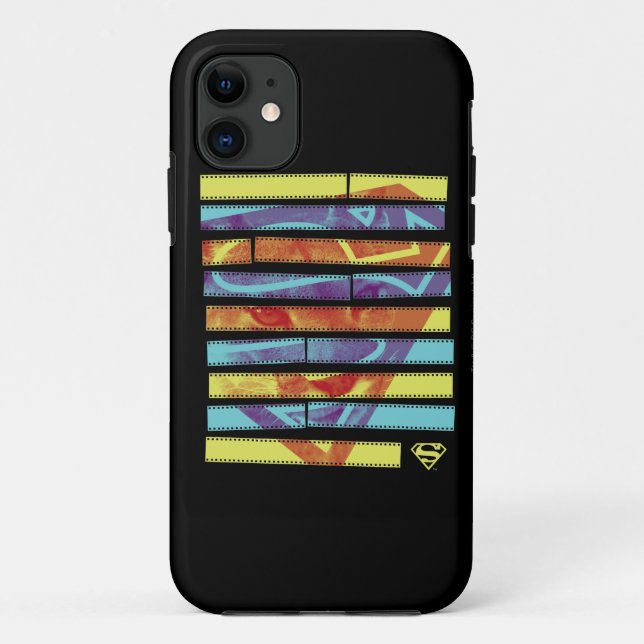 Funda De Case-Mate Para iPhone Supergirl Filmstrip (Reverso)