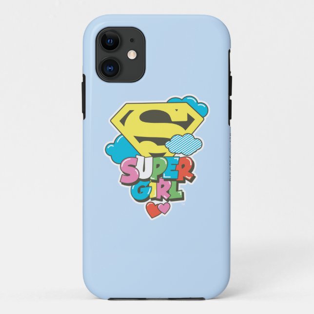 Funda De Case-Mate Para iPhone Supergirl J-Pop 5 (Reverso)