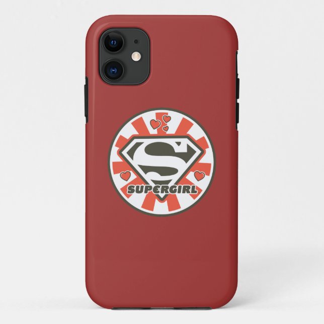 Funda De Case-Mate Para iPhone Supergirl J-Pop 7 (Reverso)