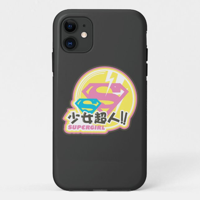 Funda De Case-Mate Para iPhone Supergirl J-Pop 8 (Reverso)