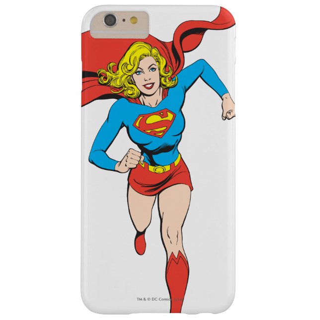 Funda De Case-Mate Para iPhone Supergirl listo para irse (Reverso)