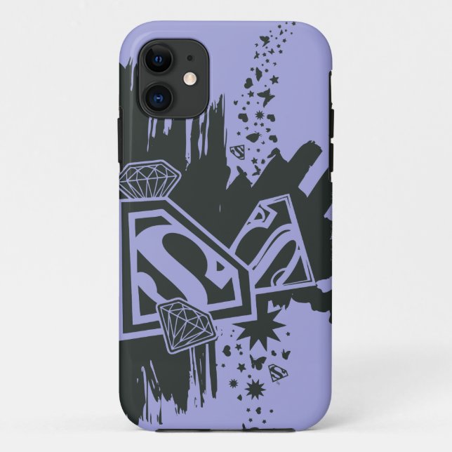 Funda De Case-Mate Para iPhone Supergirl Manténgalo fresco 2 (Reverso)