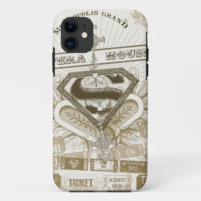 Funda De Case-Mate Para iPhone Supergirl Opera House (Reverso)