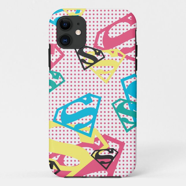 Funda De Case-Mate Para iPhone Supergirl Peace Corps (Reverso)