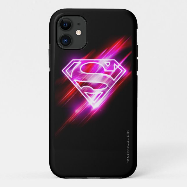 Funda De Case-Mate Para iPhone Supergirl Pink (Reverso)