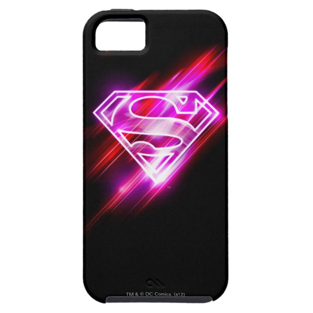 Funda De Case-Mate Para iPhone Supergirl Pink (Atrás)
