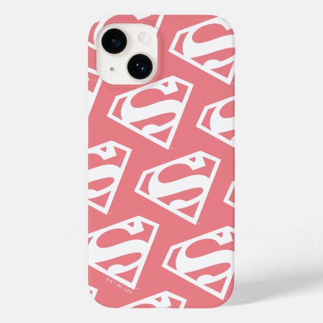 Funda De Case-Mate Para iPhone Supergirl Solid S-Shield (Reverso )