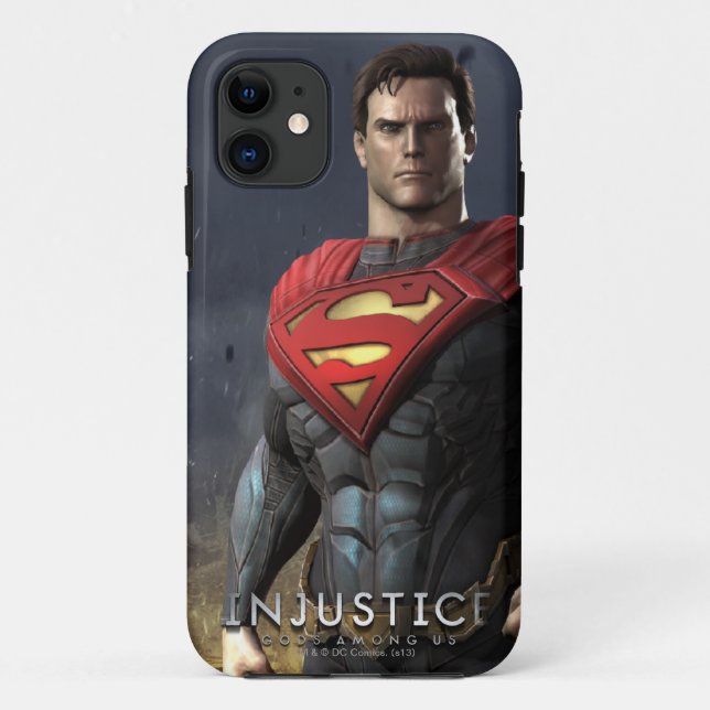 Funda De Case-Mate Para iPhone Superman (Reverso)
