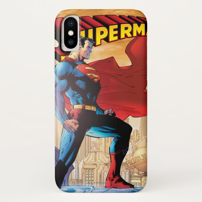 Funda De Case-Mate Para iPhone Superman #204 June 04 (Reverso)