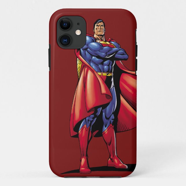 Funda De Case-Mate Para iPhone Superman 3 (Reverso)
