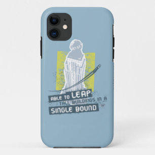 Funda Para iPhone 11 Superman puede saltar edificios altos