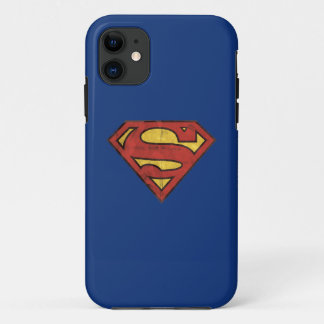 title_seo2 Superman S-Shield | Grunge Black Outline Logo