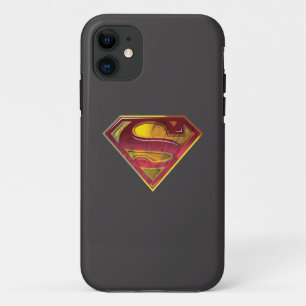 Funda Para iPhone 11 Superman S-Shield  Logotipo de reflexión