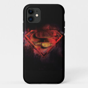 Funda Para iPhone 11 Superman S-Shield   Logotipo pintado