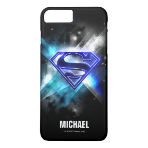 title_seo2 Superman Stylized   Blue White Crystal Logo   Name