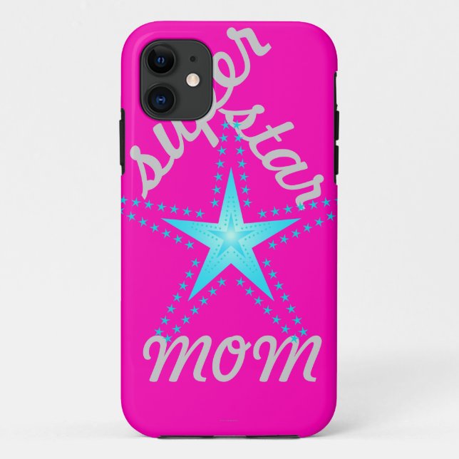 Funda De Case-Mate Para iPhone Superstar Mom (Reverso)