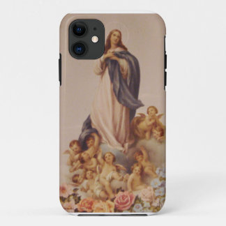 Funda Para iPhone 11 Suposición del Virgen María bendecido