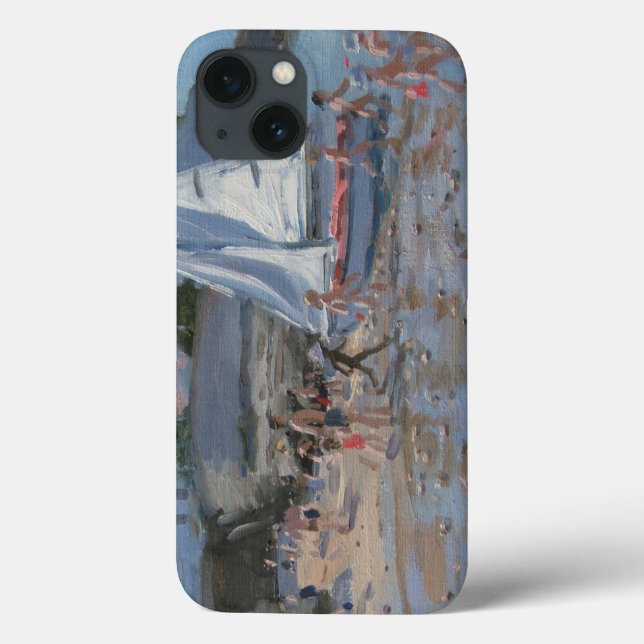 Funda De Case-Mate Para iPhone Sur blanco Mer Francia de Palais del velero (Reverso)