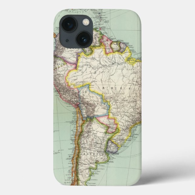 Funda De Case-Mate Para iPhone Suramérica 42 (Reverso)