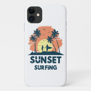 Funda Para iPhone 11 Surf - Surfing al atardecer