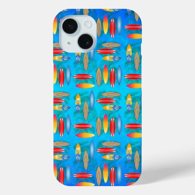 Funda De Case-Mate Para iPhone Surfboads (Reverso )