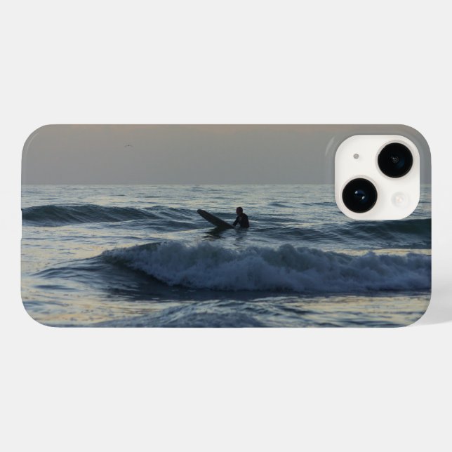 Funda De Case-Mate Para iPhone Surfer espera estuche para iPhone Funda-Mate (Reverso  (Horizontal))