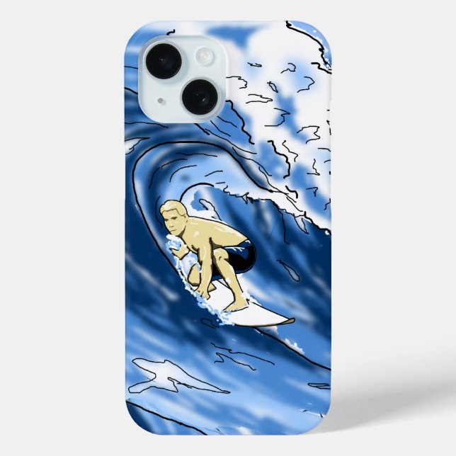 Funda De Case-Mate Para iPhone Surfing (Reverso )