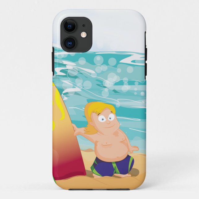 Funda De Case-Mate Para iPhone Surfista (Reverso)