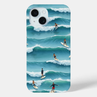 Funda Para iPhone 15 Surfistas