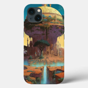 Funda Para iPhone 13 Surreal Fantasy City