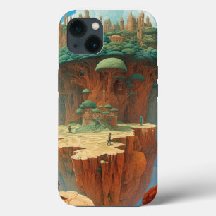 Funda Para iPhone 13 Surreal Fantasy City