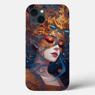 Funda Para iPhone 13 Surreal Lady Fantasy Art