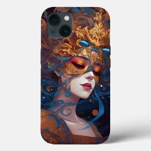 Funda De Case-Mate Para iPhone Surreal Lady Fantasy Art (Reverso )