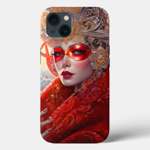 Funda Para iPhone 13 Surreal Lady Fantasy Art