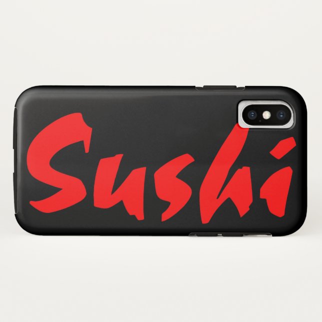Funda De Case-Mate Para iPhone Sushi (Reverso (horizontal))