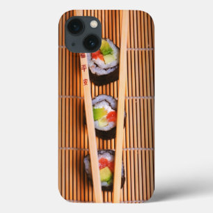 Funda Para iPhone 13 Sushi and wooden chopsticks