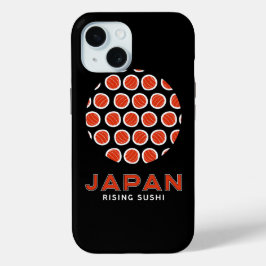 Funda Para iPhone 15 Sushi en ascenso