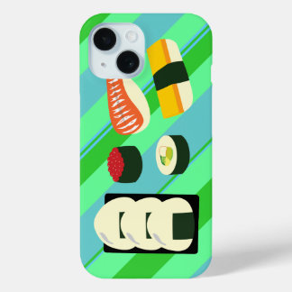 Funda Para iPhone 15 Sushi Fun